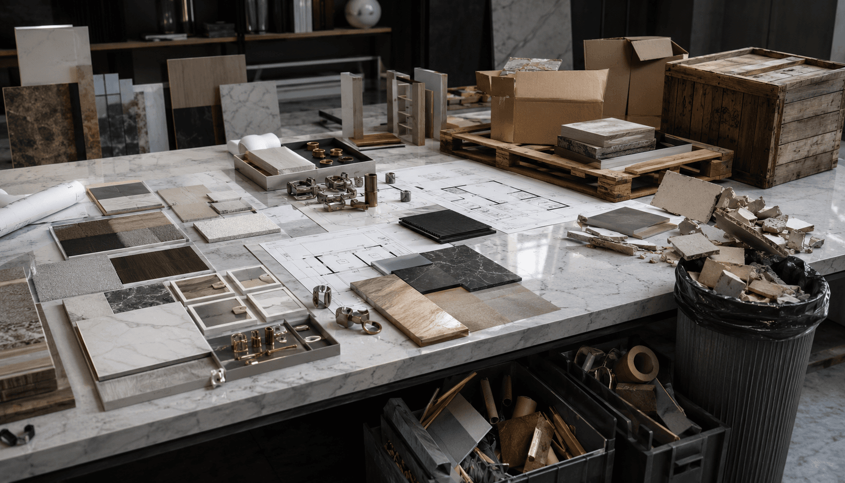 Surplus, damage and offcuts