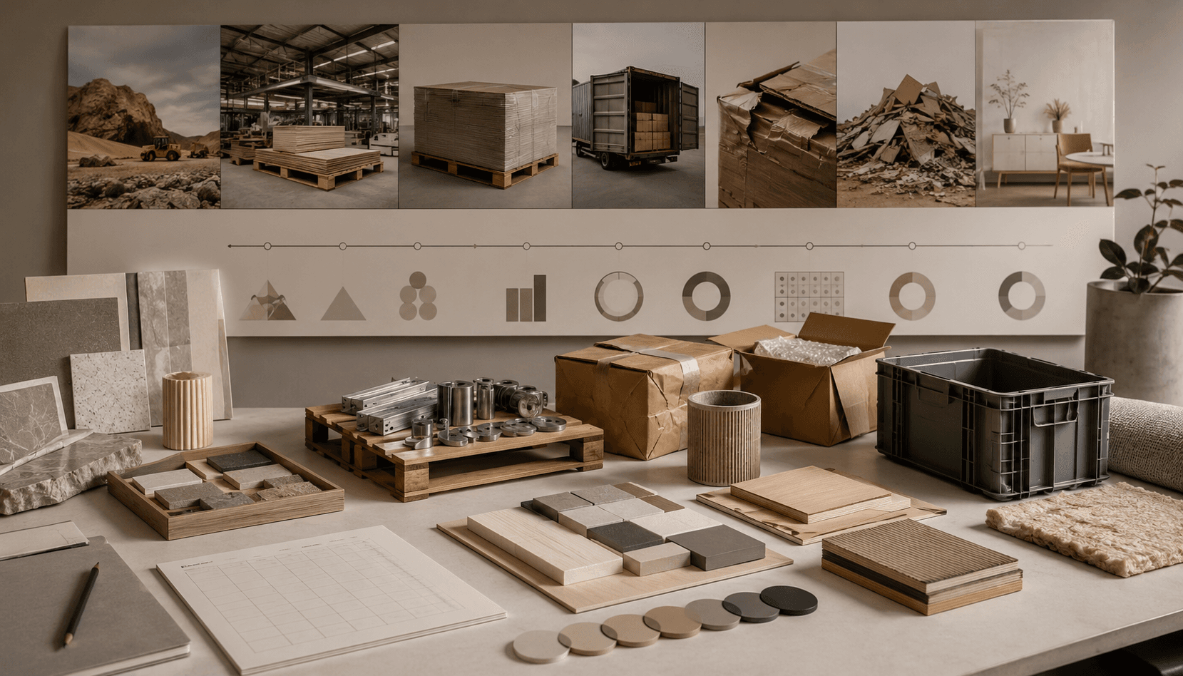 Modular products prepared for reuse