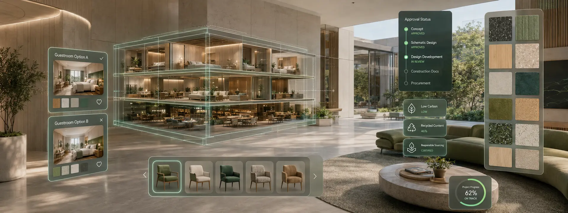 Sustainable interior design showcase 2