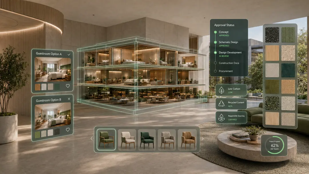 Sustainable interior design showcase 2