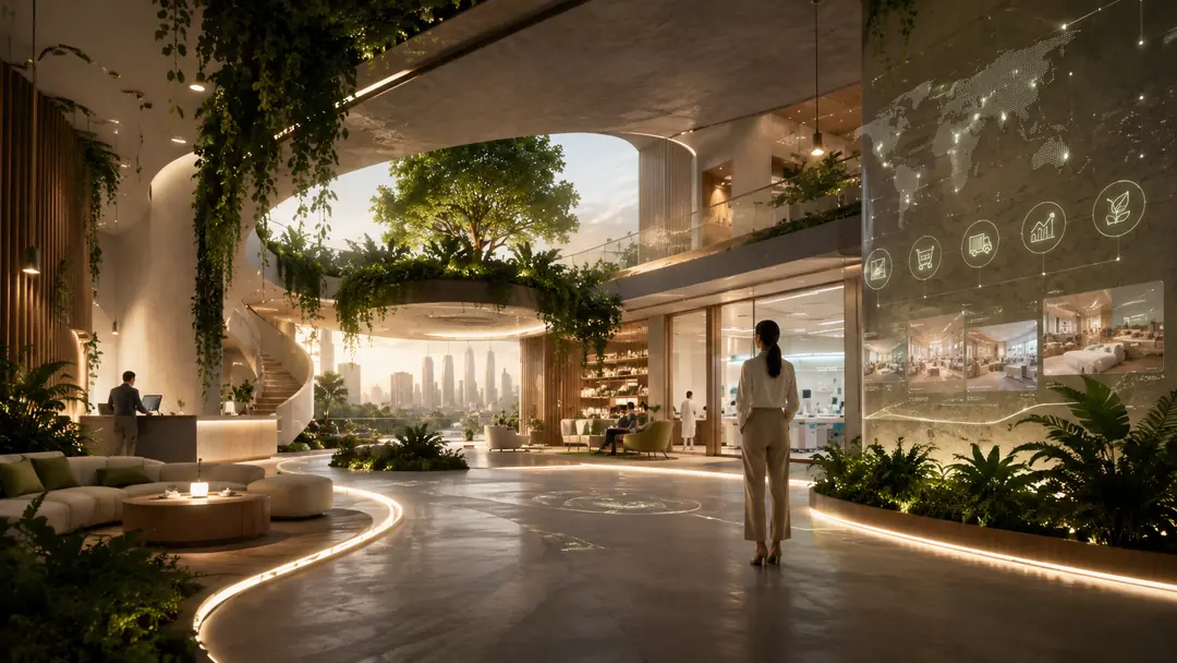 Sustainable interior design showcase 3