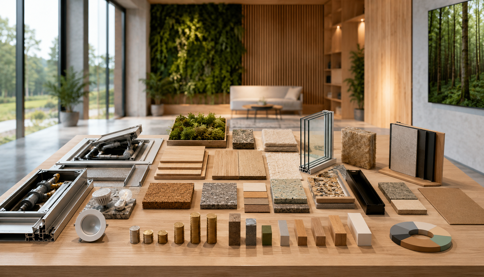 Durable adaptable finished interior