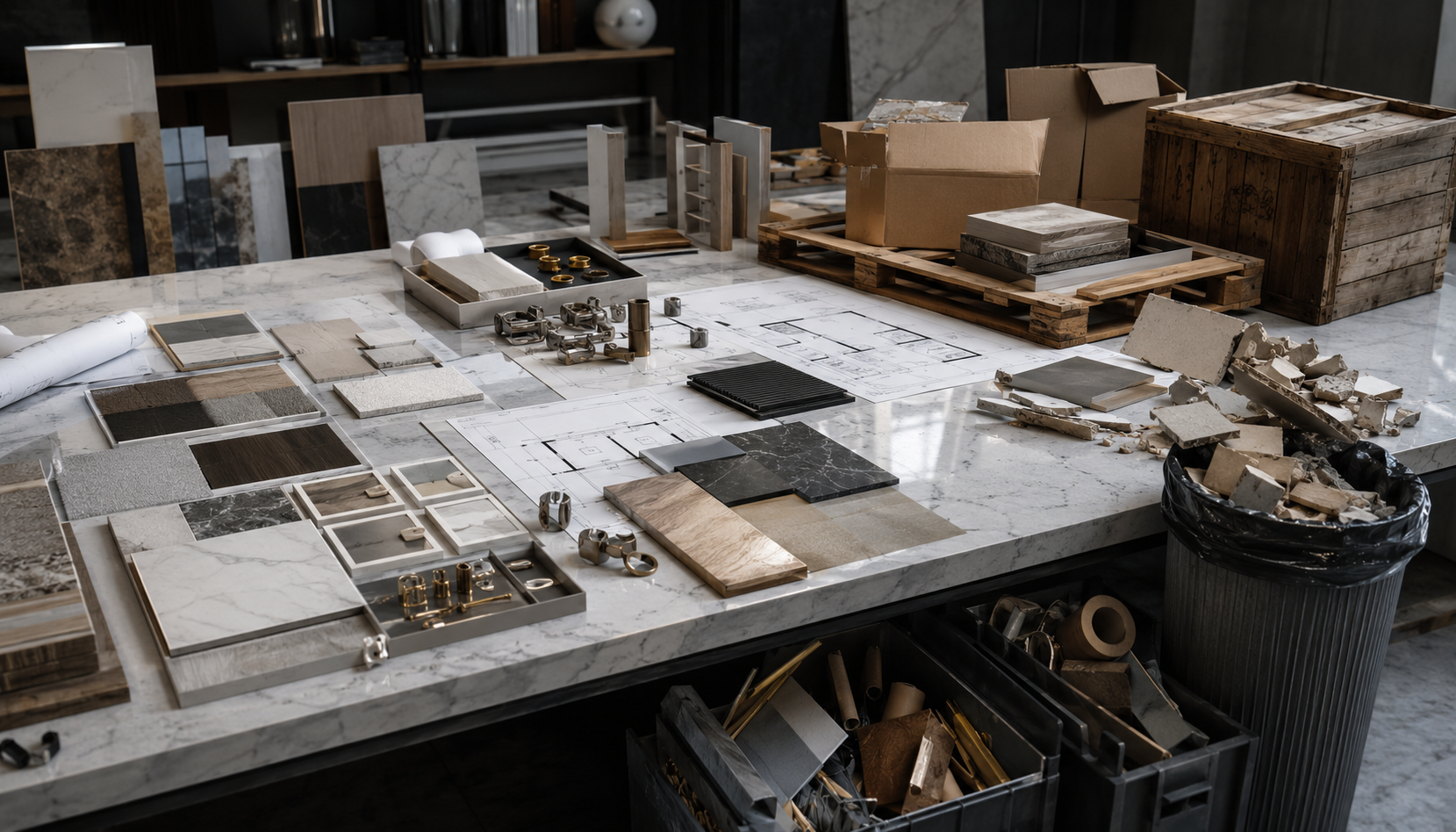 Surplus, damage and offcuts