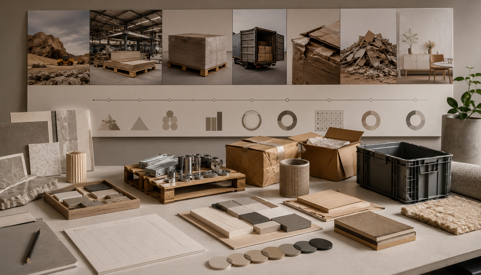 Modular products prepared for reuse
