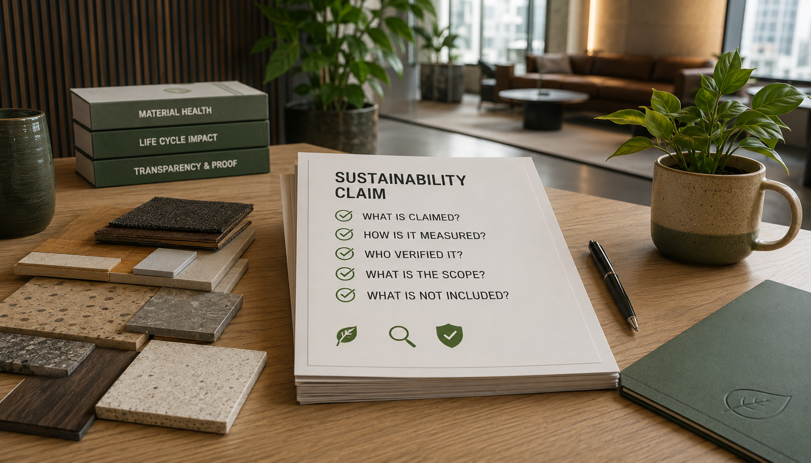 Good procurement turns environmental language into product-specific evidence.