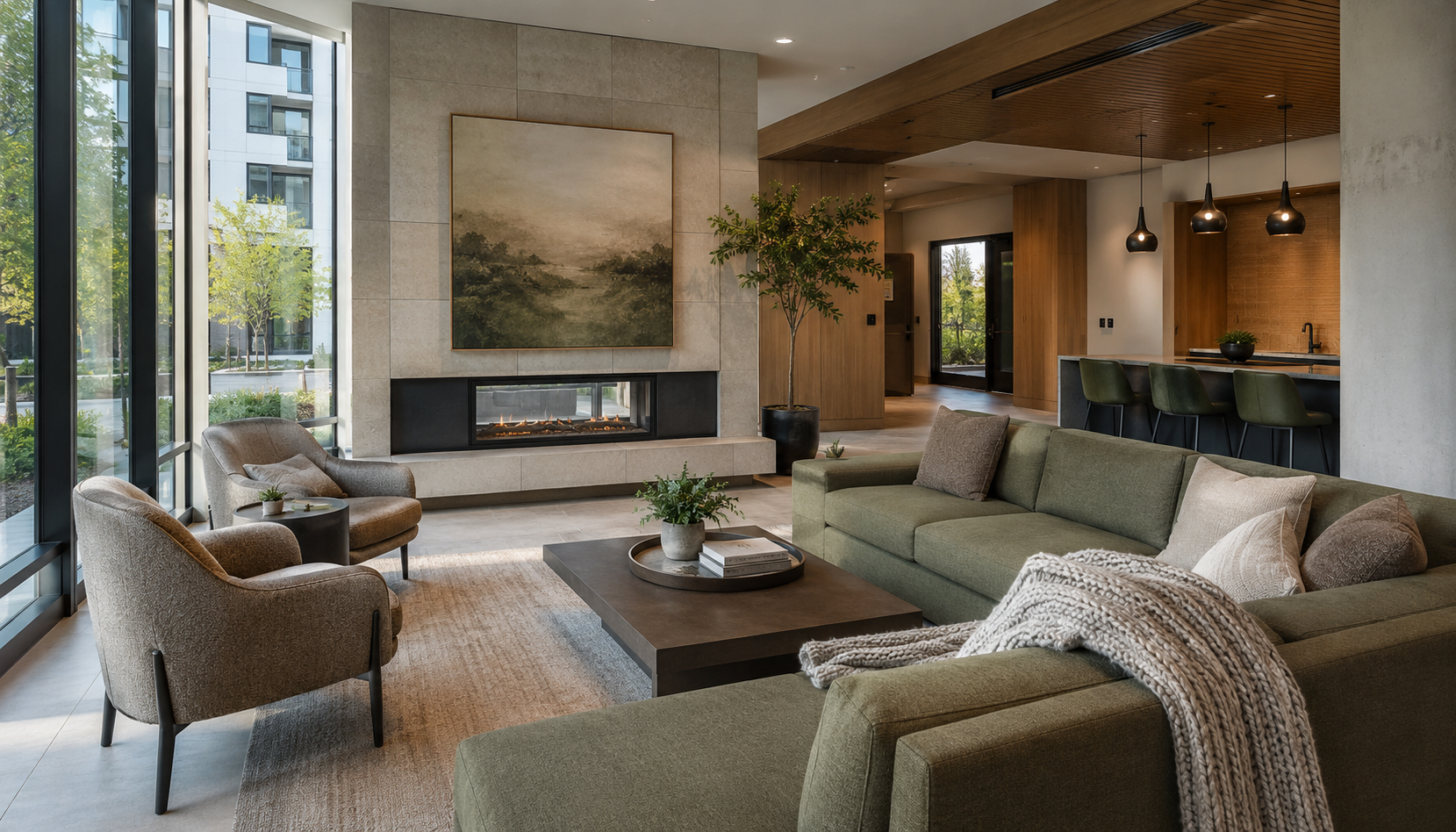 Resilient amenity space
