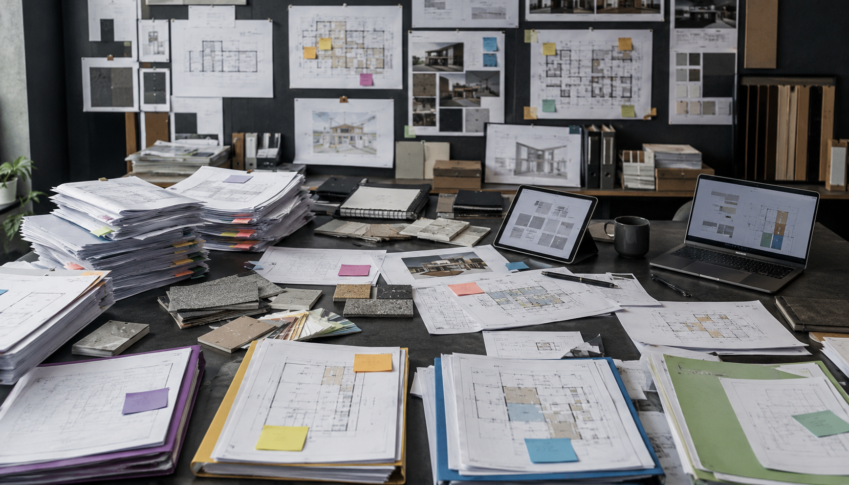 A completed premium interior whose materials, furniture and installation visibly align with the approved design intent